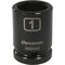 Dynamic 3/4" Drive Standard Socket, Black Phosphate, Tools 3/4" Drive 6 Point SAE, 1" Standard Length D020332 - alternate 4